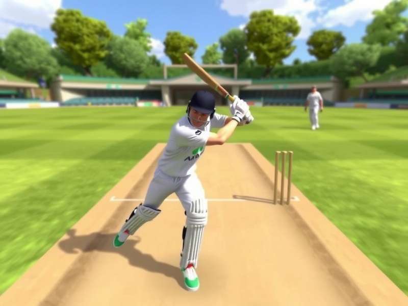 VR Cricket Elite Squad Bowling